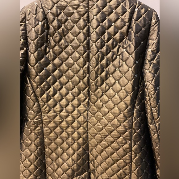 COUTURE GAISBERGER SILK COAT - Picture 8 of 15